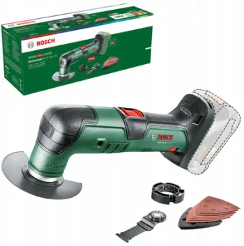 Mjet multifunksional pa kabllo Bosch UNIVERSALMULTI 18V-32, 18V, Starlock, jeshile