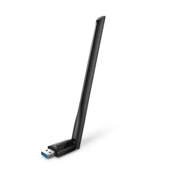 Kartë rrjeti Wi-Fi TP-Link Archer T3U Plus, USB, AC1300, Dual Band, e zezë