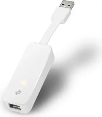 Përshtatës Ethernet TP-Link UE300, 1x RJ45 1000Mb/s, USB 3.0, i bardhë