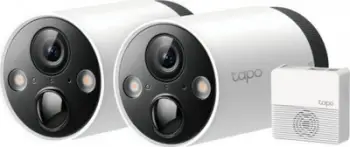 Set kamerash sigurie Tapo C420S2, 2K QHD, 2 kamera, të bardha