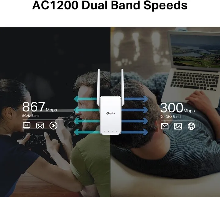 Zgjerues rrjeti TP-LINK RE315 - 6