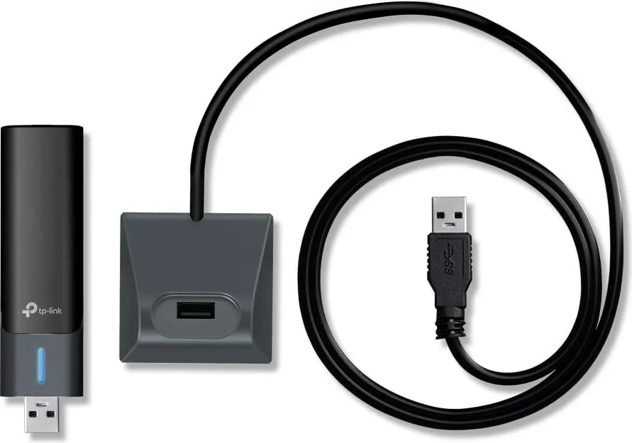 Përshtatës Wi-Fi 6E TP-Link Archer AXE5400, USB - 3