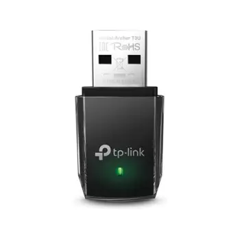 Përshtatës Wi-Fi TP-Link Archer T3U Mini, AC1300, USB 3.0, MU-MIMO, i zi