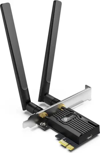 Përshtatës rrjeti TP-Link Archer TX55E, Wi-Fi 6, Bluetooth 5.2, i zi