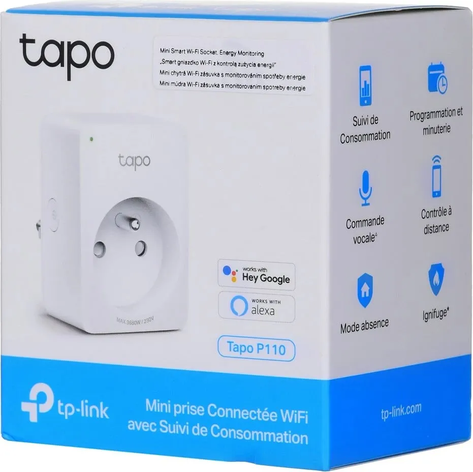 Prizë smart TP-LINK Tapo P110, e bardhë - 4