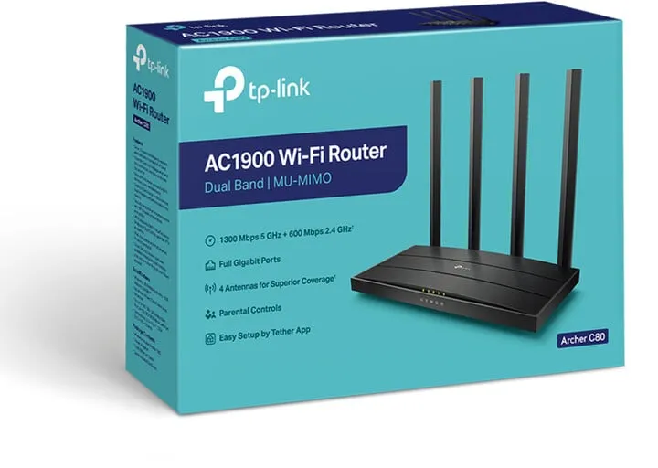 Router TP-LINK Archer C80 - 4