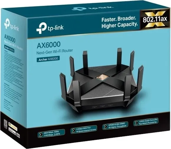Ruter TP-LINK Archer AX6000 - 4
