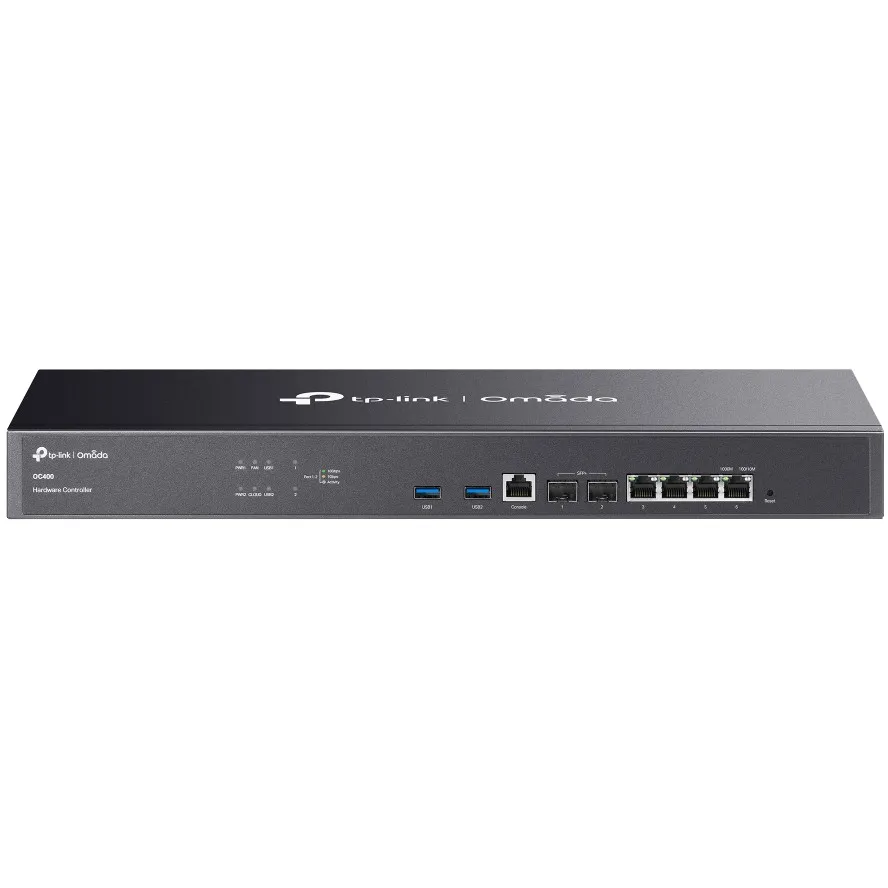 Switch TP-Link OC400, 4 porta LAN, 2 SFP+ 10G, 8GB RAM, i bardhë - 1