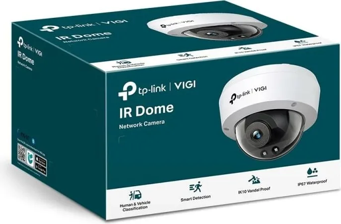 Kamerë IP, TP-Link, VIGI C240I 4MP 4mm, e bardhë - 4