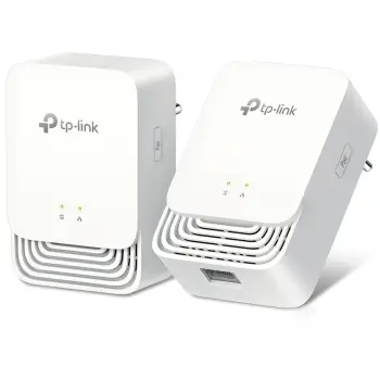 Powerline Kit TP-Link G.hn1200, 607 Mbit/s, Gigabit Ethernet, 10,100,1000 Mbit/s, HomePlug AV2, 300 m, Bardhë