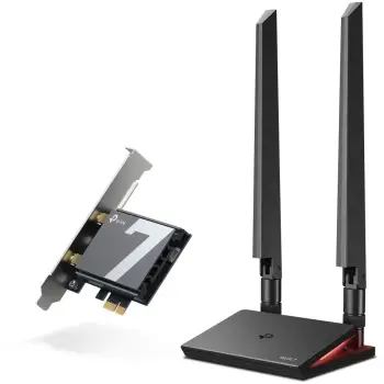 Adapter WiFi TP-Link Archer TBE550E, PCI-E, WiFi 7, Bluetooth 5.4, i zi