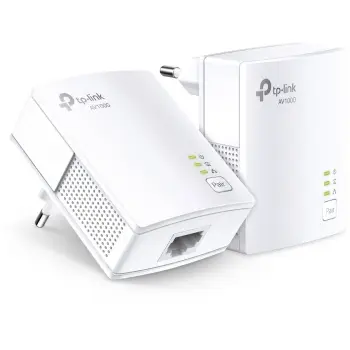 Adapter Powerline, TP-Link, TL-PA7017 KIT, AV1000 Gigabit 1 port, i bardhë, set multipack