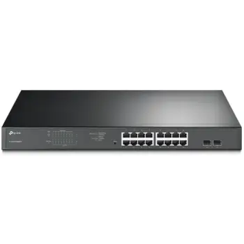 Switch TP-Link TL-SG1218MPE, 16 porta Gigabit me PoE, 2 SFP, i zi