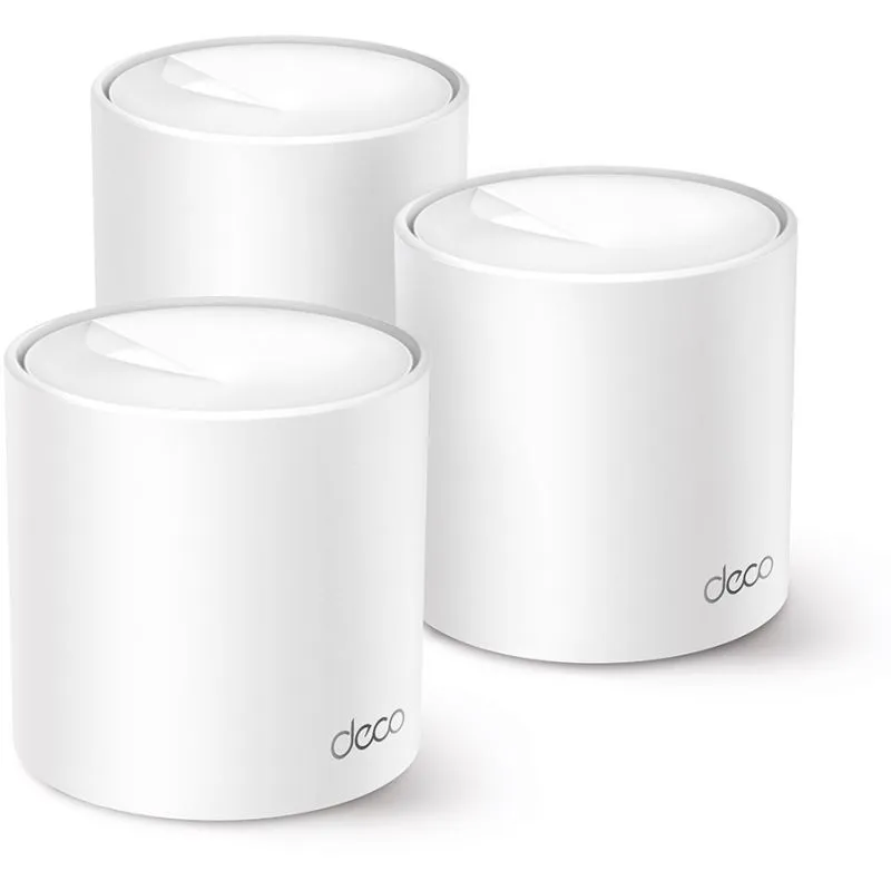 Sistem Mesh Wi‑Fi, TP-Link, Deco X1500, e bardhë, 3-pack - 1
