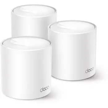 Sistem Mesh Wi‑Fi, TP-Link, Deco X1500, e bardhë, 3-pack