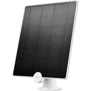 Panel diellor, TP-Link Tapo A200, deri 4.5 W, kabëll 4 m, IP65, për kamera Tapo C425/C420/C400, bardh e zi