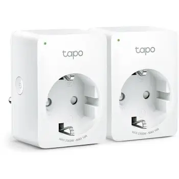 Prizë smart, TP-Link, Tapo P100, e bardhë, 2-pack