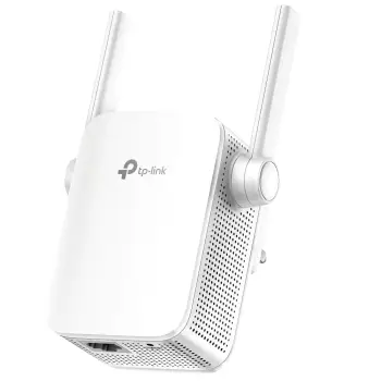 Wi-Fi Range Extender TP-Link AC750 / Wall Plugged / 433Mbps në 5GHz dhe 300Mbps në 2.4GHz / 1× 10/100Mbps Ethernet Port (RJ45) / 2 x external antenna / 100-240V / 50/60Hz / I bardhë