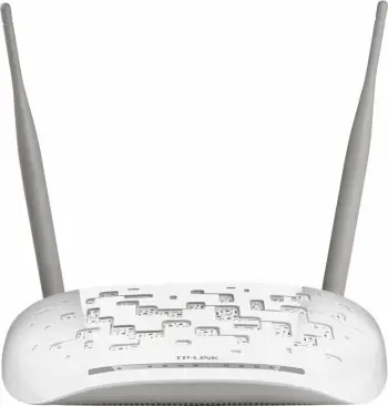 Router TP-LINK TD-W8961N, 300 Mbps, 4 porta LAN, 2 antena, Bardhë