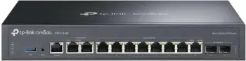 Router TP-Link Omada Multi-Gigabit VPN, Ethernet WAN, 2.5 Gigabit Ethernet, Gigabit Ethernet, Ngjyrë e zezë
