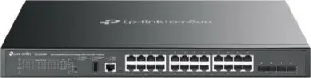 Switch TP-Link SG5428XMPP, L3, 24 porta Gigabit, PoE, rackmount, i zi