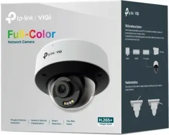 Kamerë sigurie TP-Link InSight S245, IP, për jashtë, me kabllo, 80m, 120dB, tavan