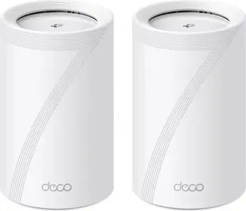 Sistem mesh Wi‑Fi, TP-Link, Deco BE65, paketë dyshe, e bardhë
