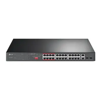 Switch TP-Link TL-SL1226P, model biznesi me shumë porta, e zezë