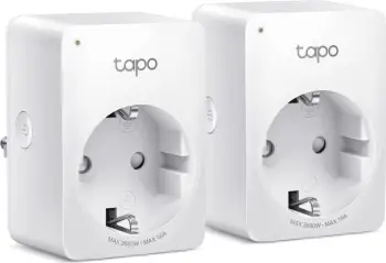 Prizë smart Wi‑Fi, TP-Link, Tapo P110, matje energjie 16A/3680W, e bardhë, set 2-copësh