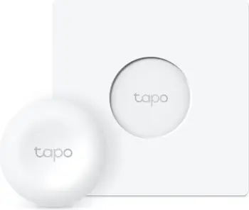 Buton i mençur TP-Link Tapo S200D, funksion zbehjeje, me bateri, i bardhë
