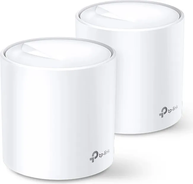 Sistem mesh Wi‑Fi, TP-Link Deco X60, e bardhë, set 2-copësh - 1
