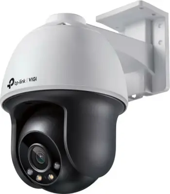 Kamerë IP rrotulluese, TP-Link VIGI C540 4MP full-color 4mm PoE outdoor, bardhë/zezë