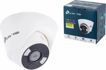 Kamerë rrjeti dome TP-LINK VIGI C240 (2.8mm) 4MP 2560×1440 H.265+ PoE IP67 IK10 Full-Color, e bardhë