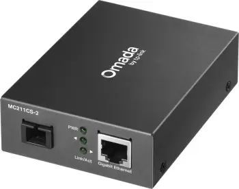 Konvertues rrjeti TP-Link Omada MC211CS-2, 1000 Mbit/s, Single-mode, i zi