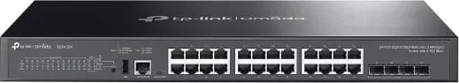 Switch i menaxhuar TP-Link Omada SG5428X, 28 porte, Gigabit Ethernet, i zi - 1