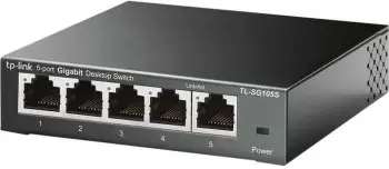Switch, TP-Link, TL-SG105S, 5 porte Gigabit 10/100/1000 Mbps, desktop, i zi
