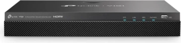 NVR TP-Link VIGI NVR2008H-8MP, 8MP, PoE, HDMI, e zezë - 1