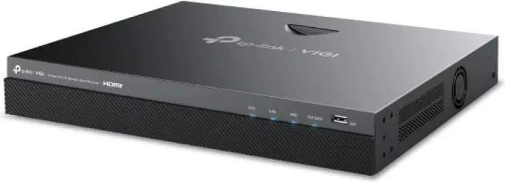 NVR TP-Link VIGI NVR2008H-8MP, 8MP, PoE, HDMI, e zezë - 3