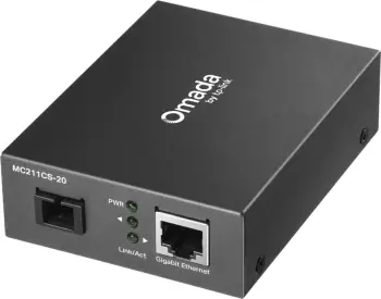 Konvertues media TP-Link MC211CS-20, 1000 Mbit/s, single-mode, i zi