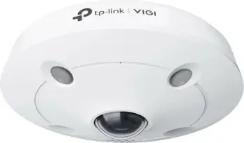 Kamerë IP, TP-Link VIGI InSight S655I, 5MP, 360° fisheye, H.265+, e bardhë