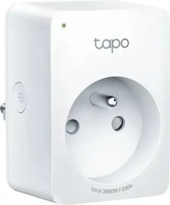 Prizë smart TP-Link Tapo P110M 16A 3680W monitorim energjie Matter Wi‑Fi e bardhë