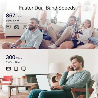 Zgjerues Wi-Fi TP-Link AC1200, i bardhë - 4