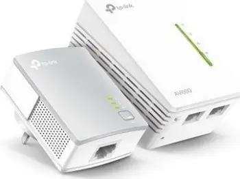 Powerline extender TP-Link TL-WPA4221 KIT AV600 300Mbps i bardhë