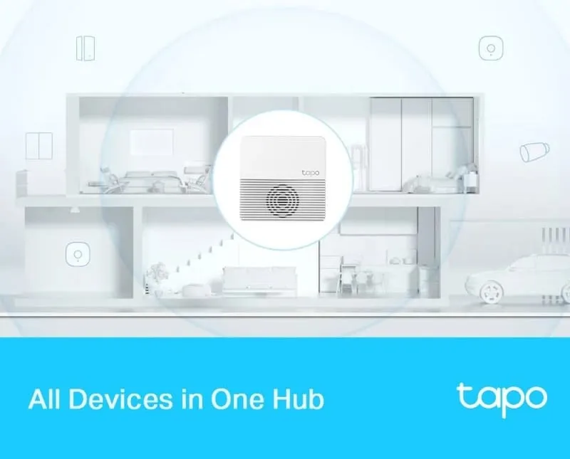 Smart Hub TP-Link Tapo H200, Bardhë - 5