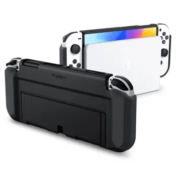 Mbrojtëse Spigen për Thin Fit pro Nintendo Switch OLED, e zezë