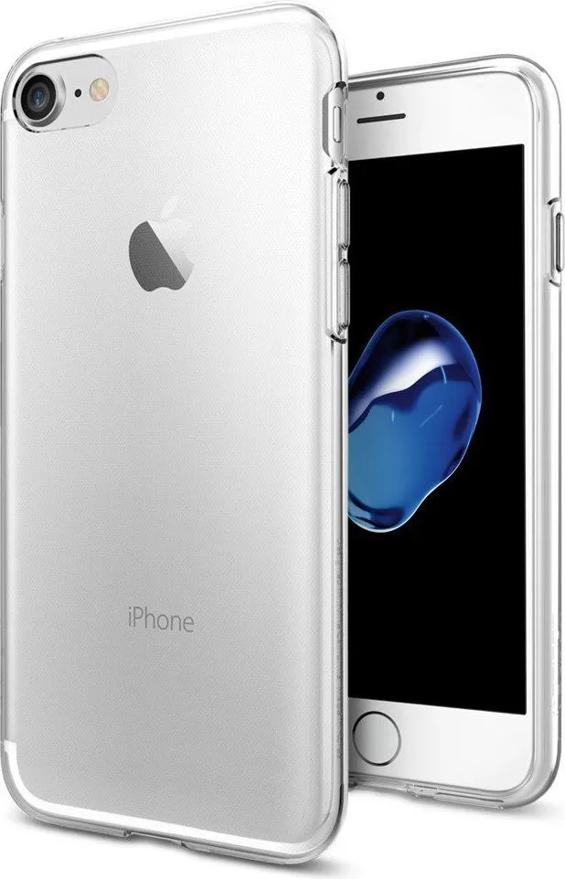 Mbrojtëse për celular Spigen Liquid Crystal për iPhone 7, transparente - 1