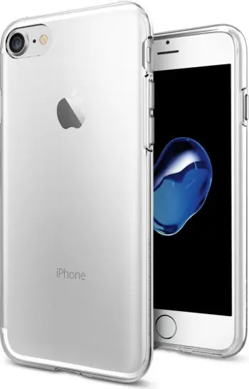 Mbrojtëse për celular Spigen Liquid Crystal për iPhone 7, transparente
