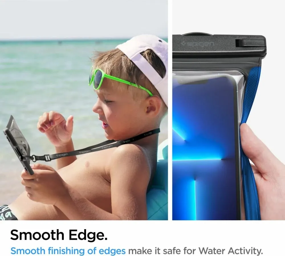 Mbrojtëse e papërshkrueshme nga uji Spigen Aqua Shield WaterProof Case A601, 2 copë, e zezë - 11