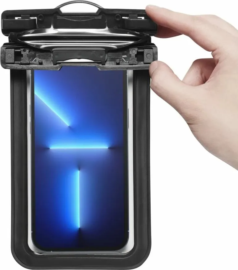 Mbrojtëse e papërshkrueshme nga uji Spigen Aqua Shield WaterProof Case A601, 2 copë, e zezë - 4