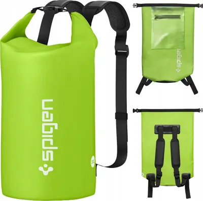 Çantë Spigen Aqua Shield WaterProof Bag A631 (30L), e gjelbër - 1
